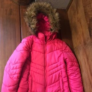 Micheal Kors Pink Winter Coat